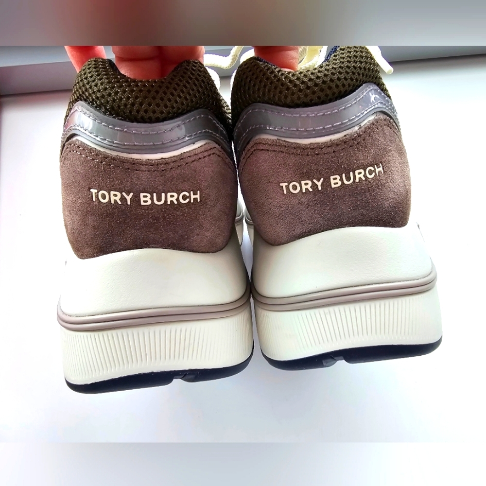 Tory Burch Gemini Platform Sneakers 5.5 w/Box - Picture 5 of 10
